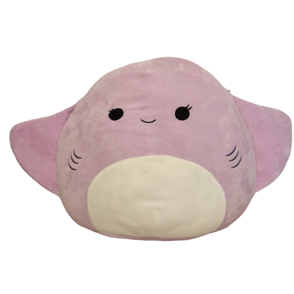 16" Aziza the Purple Stingray Squishmallow Plush Stuffed Animal